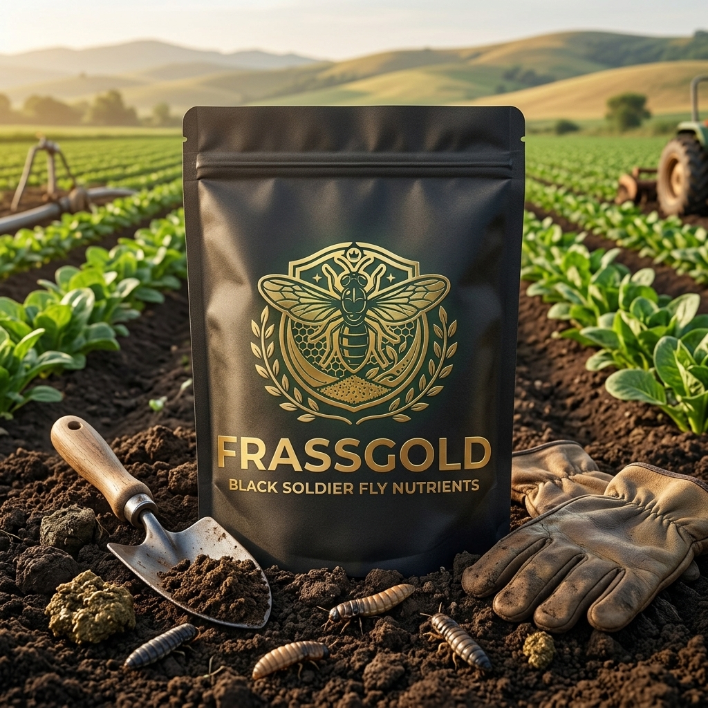 Embalagem FrassGold no campo